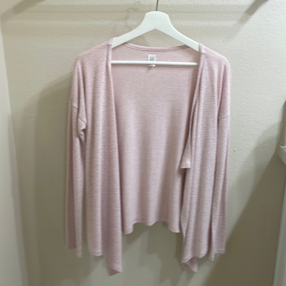 GAP pink cardigan